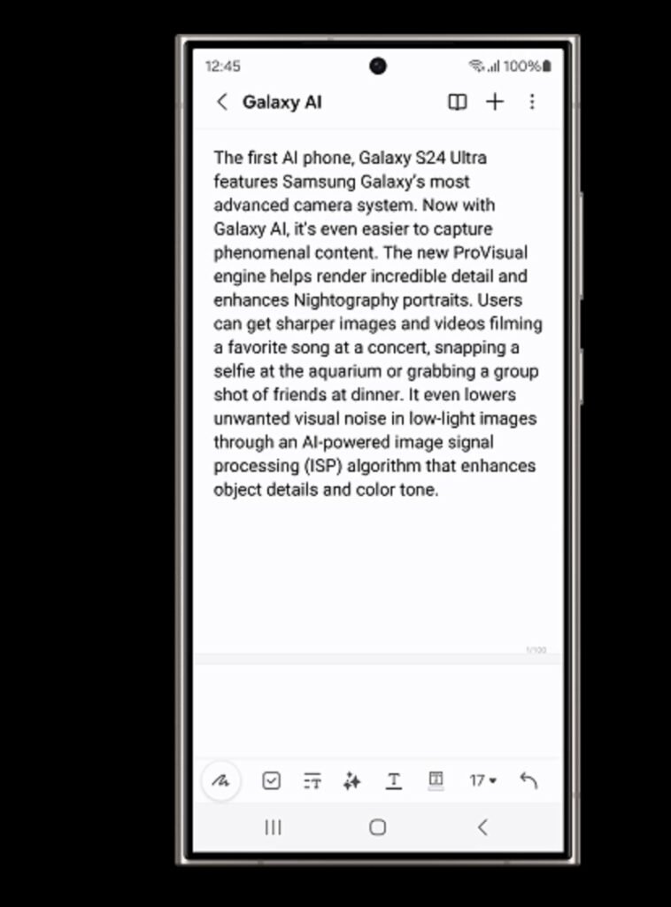 5 Unique AI Features in Galaxy S24 Series